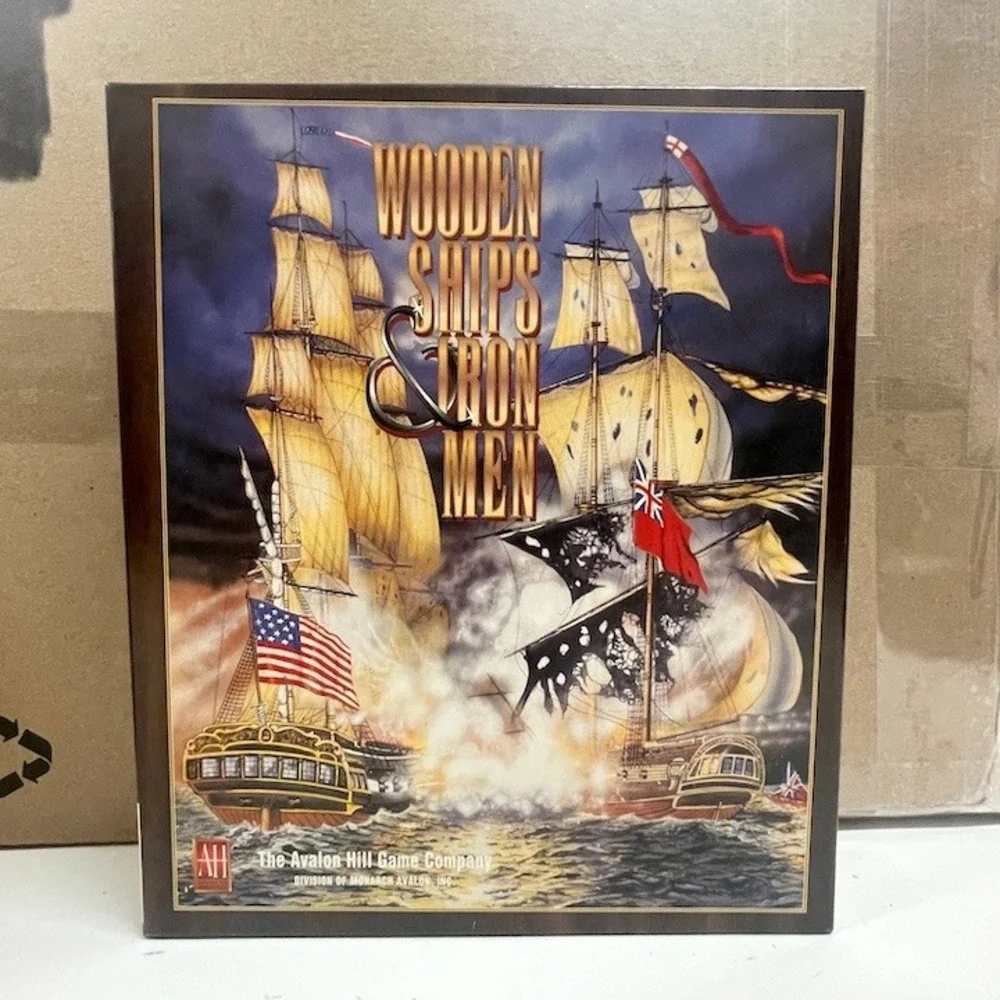 Wooden Ships & Iron Men PC Big Box - Complete CIB (1996) Rare Inserts